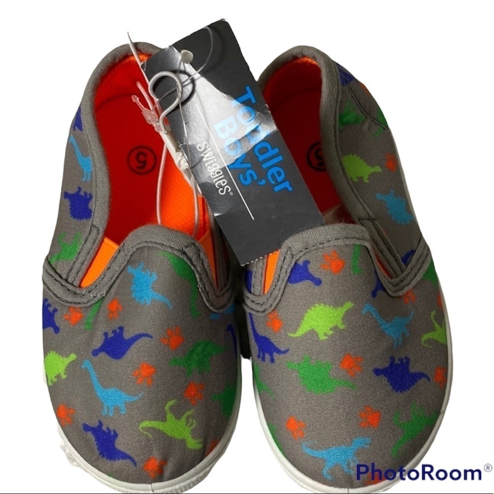 SWIGGLES ~ DINOSAUR TODDLER ~ Size 5 ~ Toddler Shoes